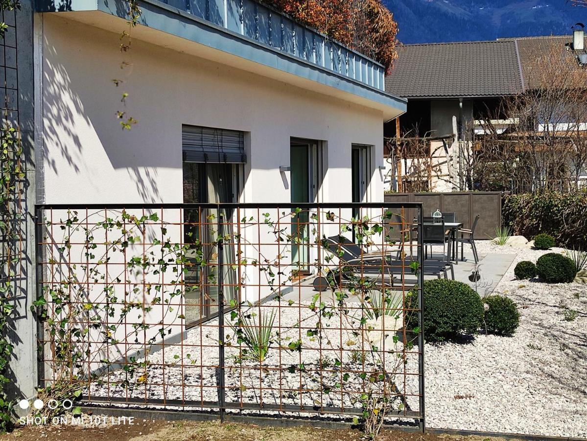 Ruhige Ferienwohnung Mit Garten Und Garage In Privatvilla Marlengo Eksteriør billede
