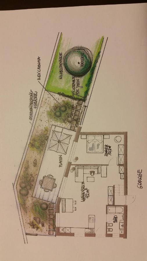Ruhige Ferienwohnung Mit Garten Und Garage In Privatvilla Marlengo Eksteriør billede